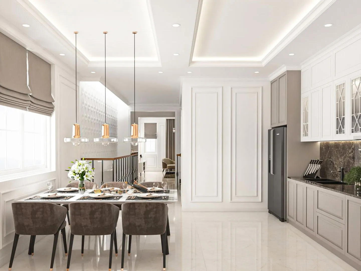 Thiết kế thi công tủ bếp nhà Anh Tài - Chị Giang