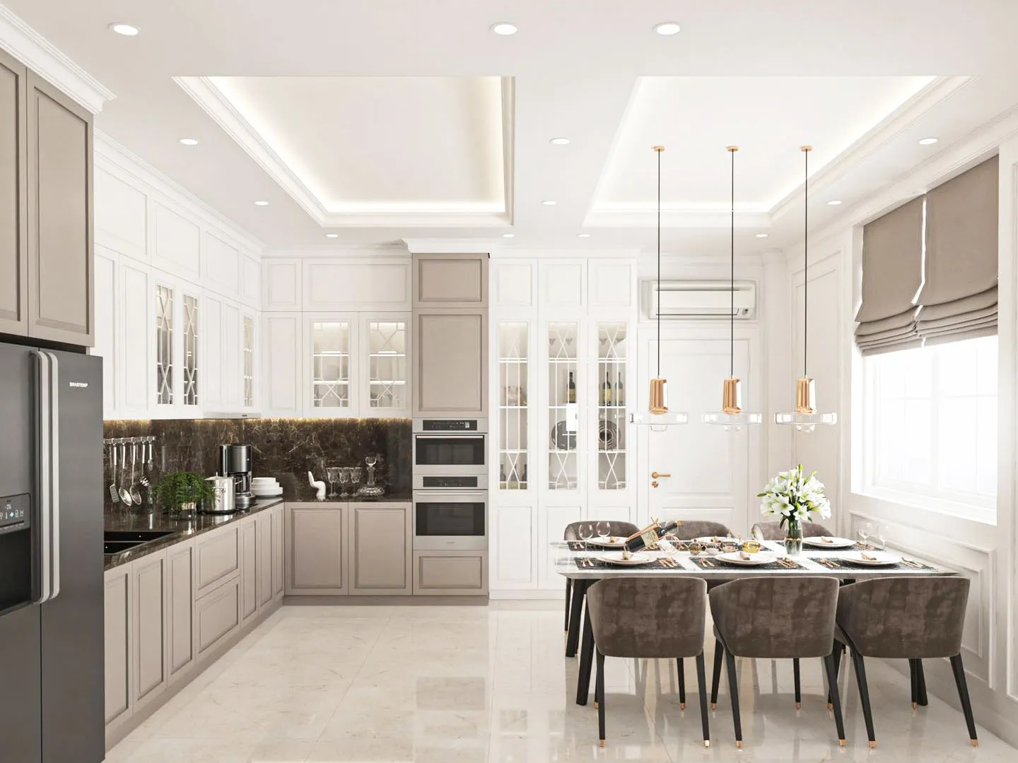 Thiết kế thi công tủ bếp nhà Anh Tài - Chị Giang